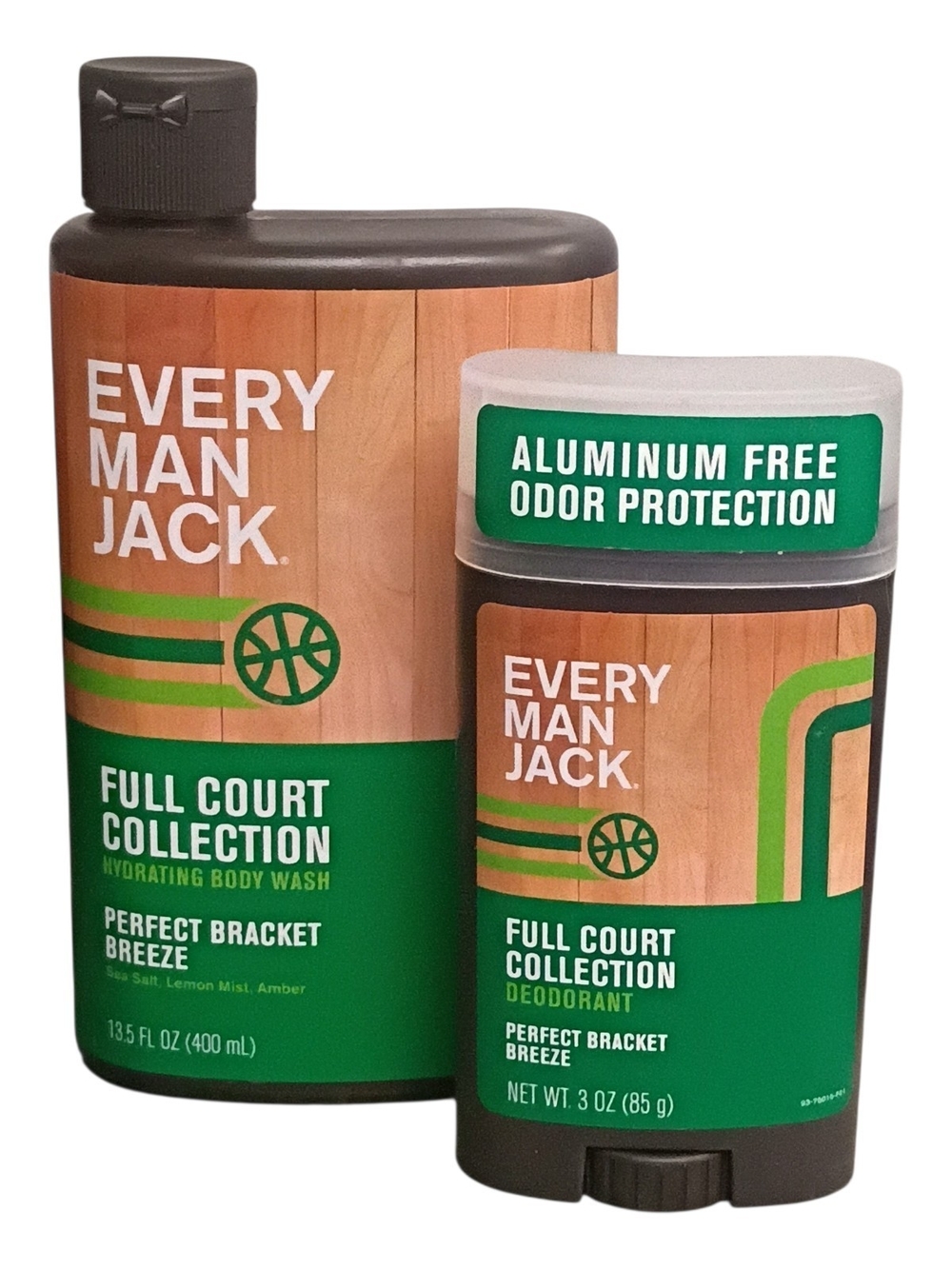 Every Man Jack Full Court Collection BUNDLE - Perfect Bracket Breeze Deodo